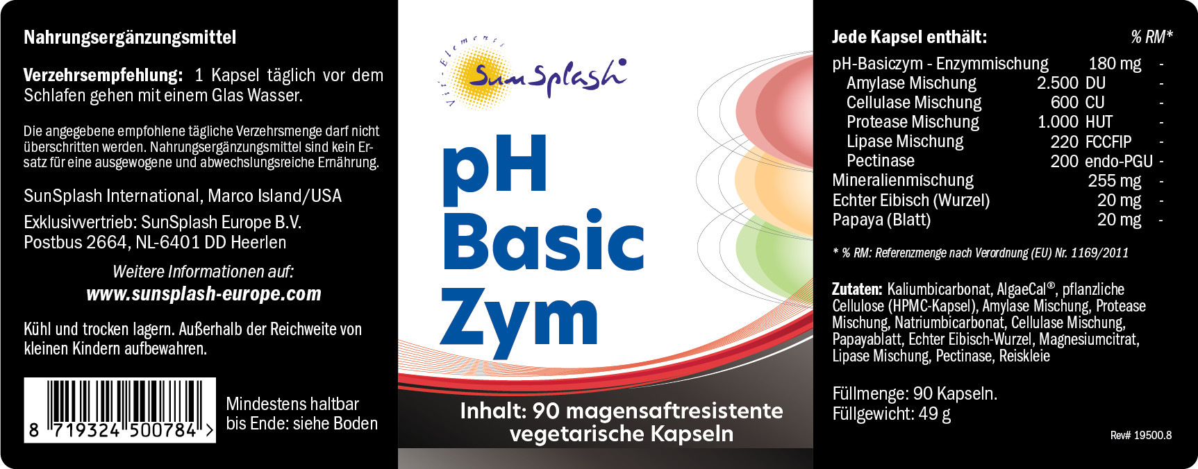 pH Basiczym (90 Kaps.)